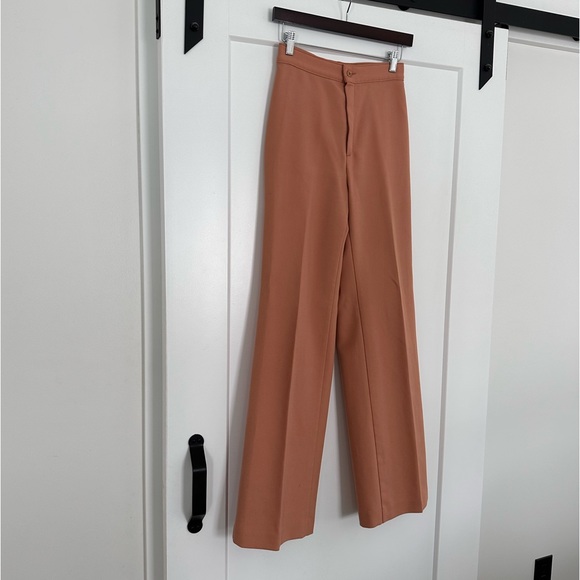 Vintage 70’s Peach Trousers - Picture 2 of 6